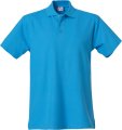 Heren Polo Clique Basic 028230 Turquoise